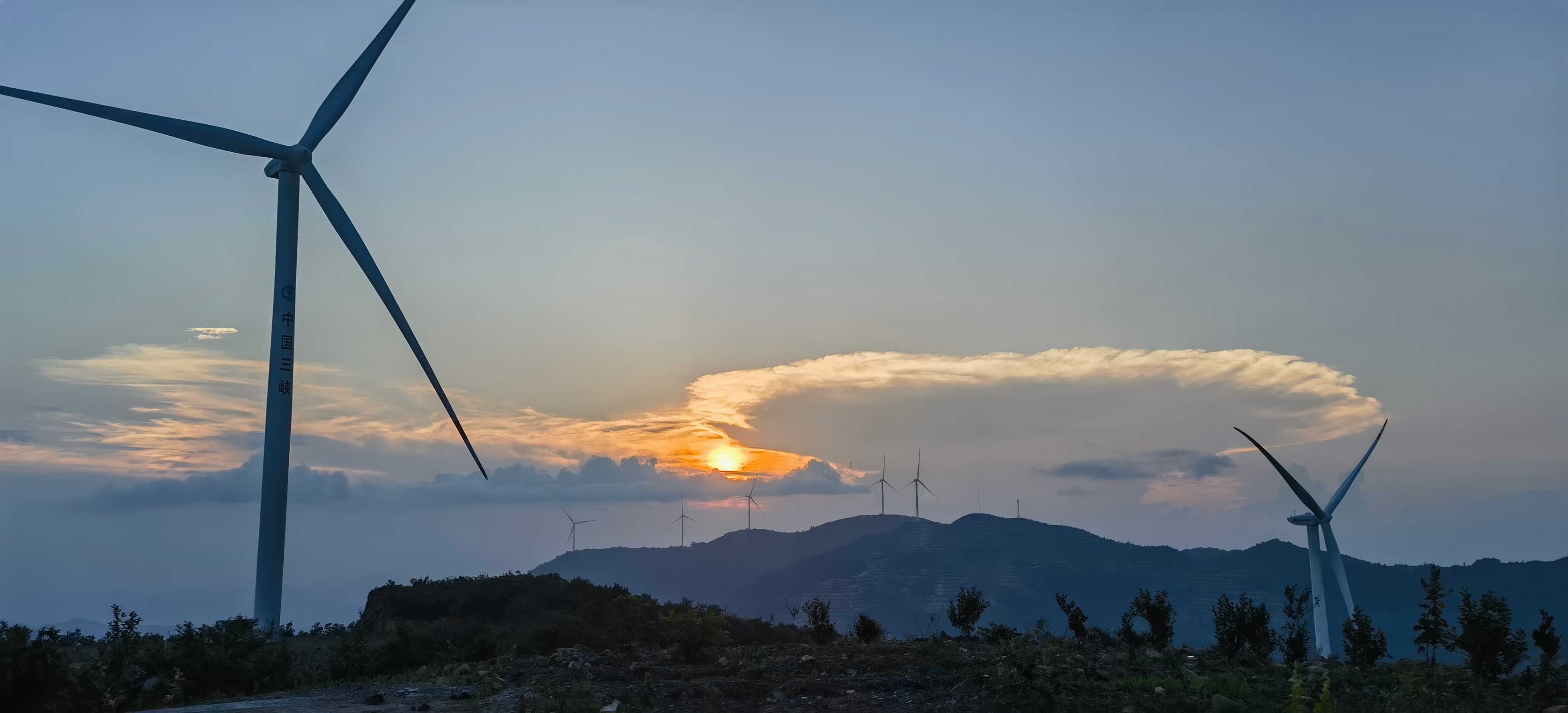 三峡修水眉毛山50.6MW风电场